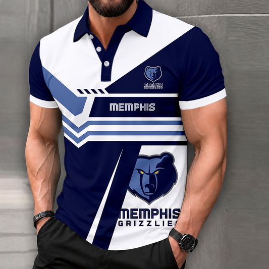 FINAL SALE - NEW CUSTOMIZED NBA13 MGR MEMPHIS GRIZZLIES POLO SHIRT, ZIP POLO SHIRT & T-SHIRTS