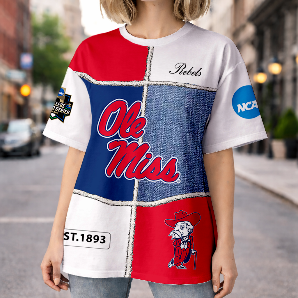 LIMITED DROP - NEW CUSTOMIZED | NCAA CWS13 OMR OM REBELS HOODIE, T-SHIRTS, ZIP HOODIE, SWEATSHIRTS & POLO SHIRT