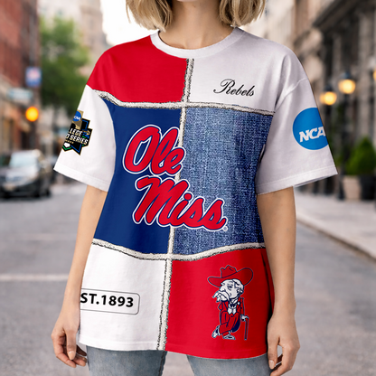 LIMITED DROP - NEW CUSTOMIZED | NCAA CWS13 OMR OM REBELS HOODIE, T-SHIRTS, ZIP HOODIE, SWEATSHIRTS & POLO SHIRT