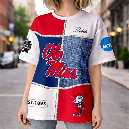 LIMITED DROP - NEW CUSTOMIZED | NCAA CWS13 OMR OM REBELS HOODIE, T-SHIRTS, ZIP HOODIE, SWEATSHIRTS & POLO SHIRT