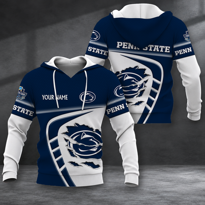 ELITE EDITION - NEW CUSTOMIZED NCAA MFF13 PNL PENN STATE NITTANY LIONS HOODIE, ZIP HOODIE, T-SHIRT, POLO SHIRT, ZIP POLO SHIRT & SWEATSHIRT