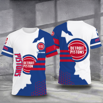 FINAL SALE - NEW CUSTOMIZED NBA14 DPI DETROIT PISTONS T-SHIRT, POLO SHIRT, ZIP POLO SHIRT, SWEATSHIRT, HOODIE & ZIP HOODIE