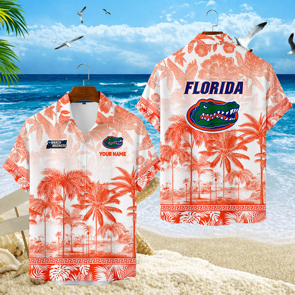 LIMITED EDITION - NEW CUSTOMIZED MAM14 FLG FLORIDA GATORS UNISEX HAWAIIAN SHIRT