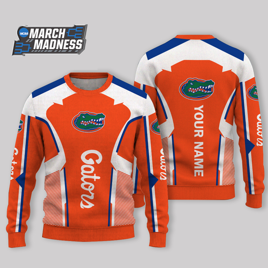 LIMITED EDITION - NEW CUSTOMIZED NCAA MAM14 FLG FLORIDA GATORS UGLY SWEATER