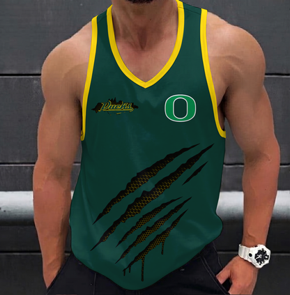 SPECIAL EDITION - NEW CUSTOMIZED NCAA FBS14 OGD OREGON DUCKS UNISEX TANK TOP