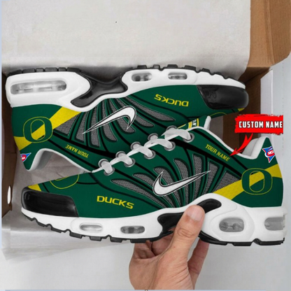 ELITE EDITION - NEW CUSTOMIZED NCAA FBS14 OGD OG DUCKS UNISEX AIR MAX PLUS SNEAKERS