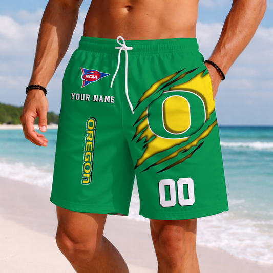 LIMITED DROP - NEW CUSTOMIZED | NCAA FBS14 OGD OG DUCKS SHORT PANTS