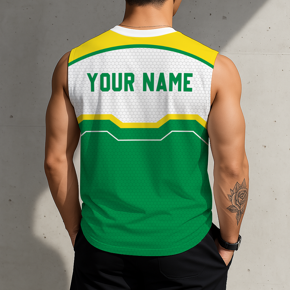 LIMITED EDITION - NEW CUSTOMIZED NCAA FBS14 OGD OREGON DUCKS MEN'S GYM SHIRT