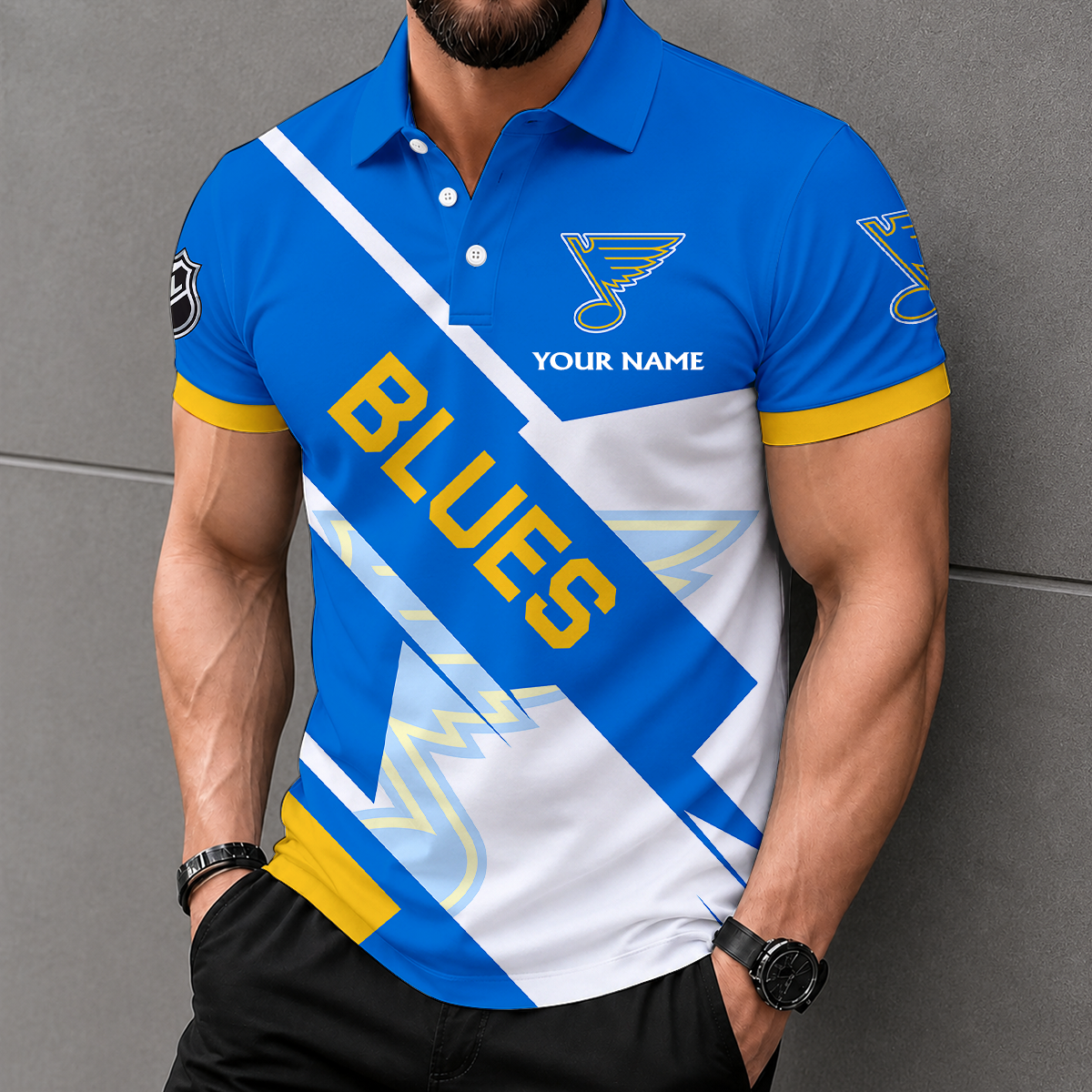 LIMITED EDITION - NEW CUSTOMIZED NHL14 SLB ST. LOUIS BLUES T-SHIRT, POLO SHIRT, ZIP POLO SHIRT, SWEATSHIRT, HOODIE & ZIP HOODIE
