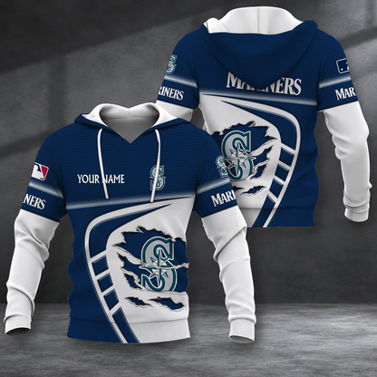VIRAL EDITION - NEW CUSTOMIZED MLB14 SMS SEATTLE MARINERS T-SHIRT, POLO SHIRT, ZIP POLO SHIRT, SWEATSHIRT, HOODIE & ZIP HOODIE