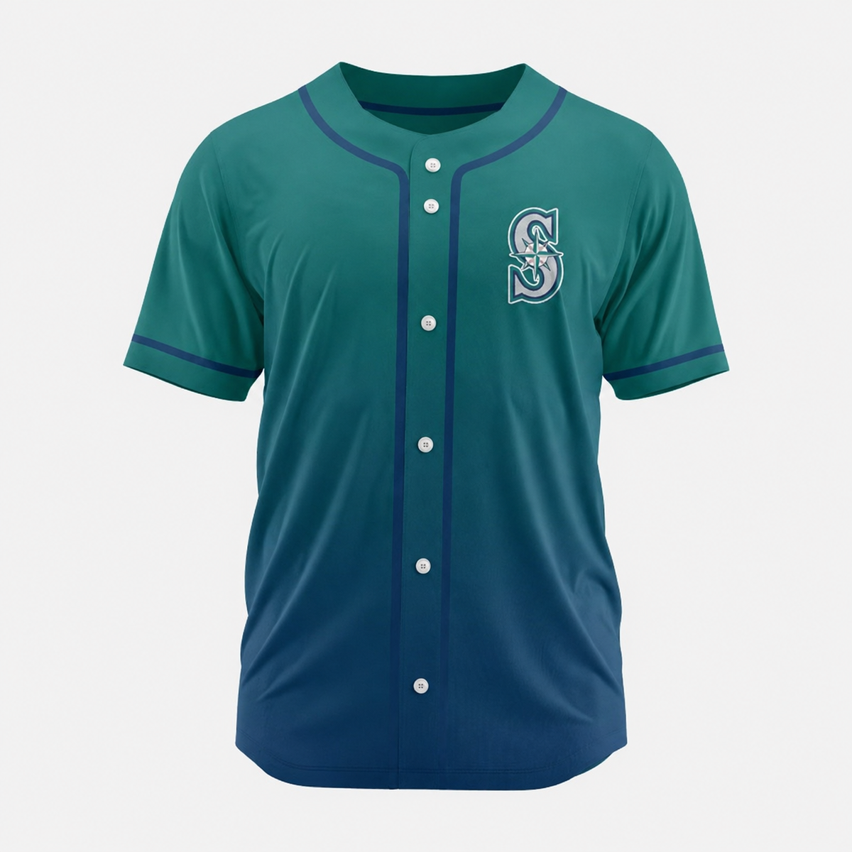 LIMITED EDITION - NEW CUSTOMIZED MLB14 SMS SEATTLE MARINERS BASEBALL JERSEY