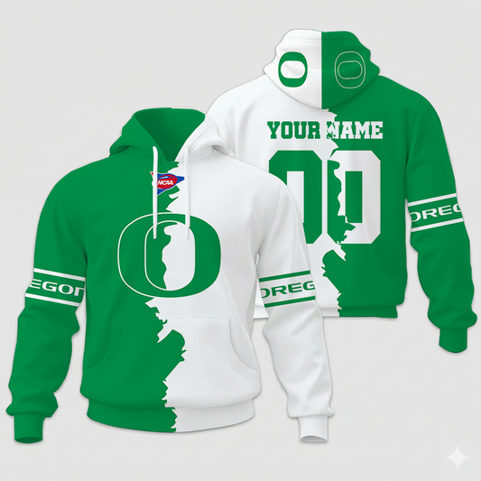 LIMITED EDITION - NEW CUSTOMIZED NCAA FBS14 OGD OG DUCKS UNISEX HOODIE & ZIP HOODIE