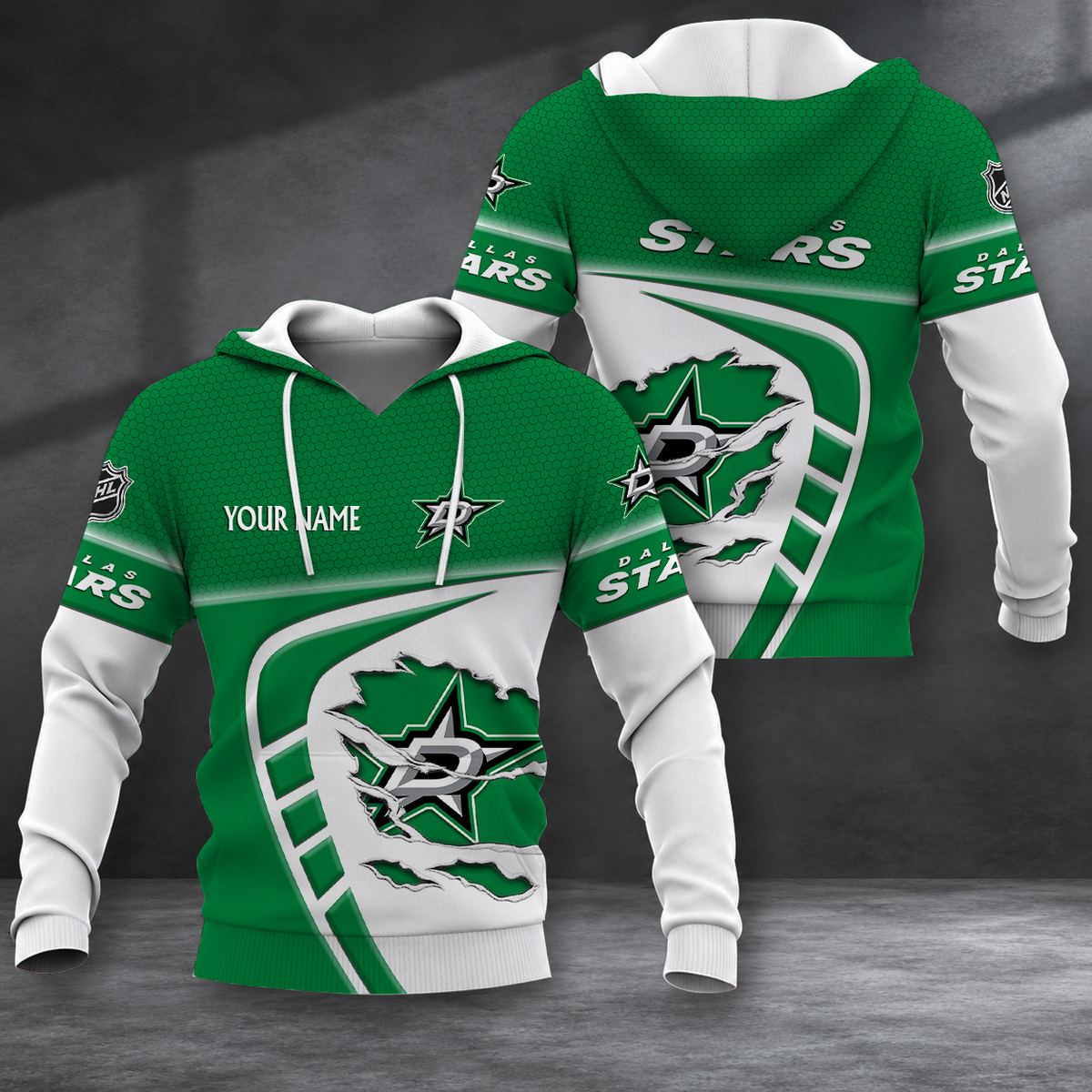 LIMITED EDITION - NEW CUSTOMIZED NHL15 DLS DALLAS STARS T-SHIRT, POLO SHIRT, ZIP POLO SHIRT, SWEATSHIRT, HOODIE & ZIP HOODIE