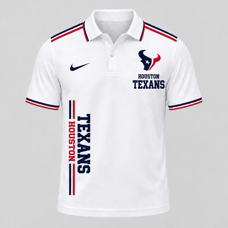 VIRAL EDITION - NEW CUSTOMIZED NFL15 HTT HOUSTON TEXANS T-SHIRT, POLO SHIRT, ZIP POLO SHIRT, SWEATSHIRT, HOODIE & ZIP HOODIE