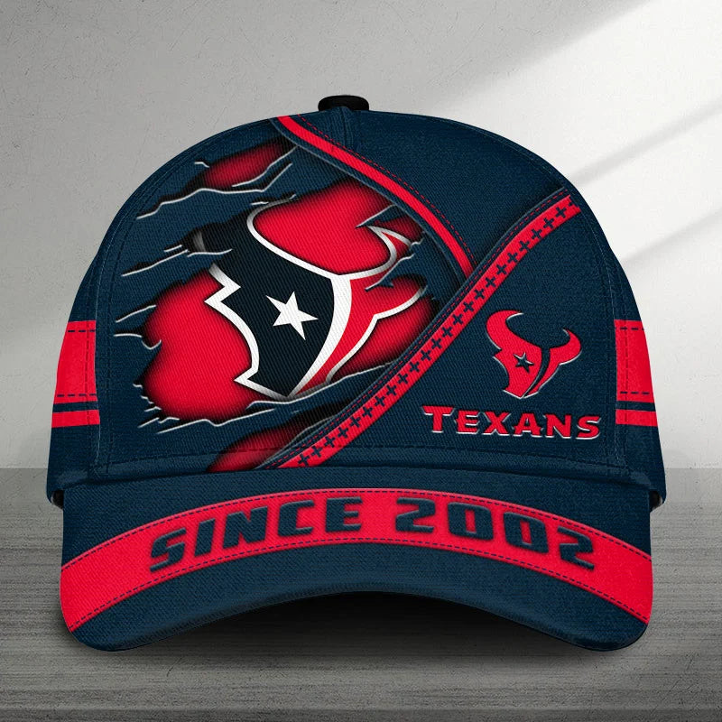 EXCLUSIVE EDITION - NEW CUSTOMIZED NFL15 HTT HOUSTON TEXANS CLASSIC CAP