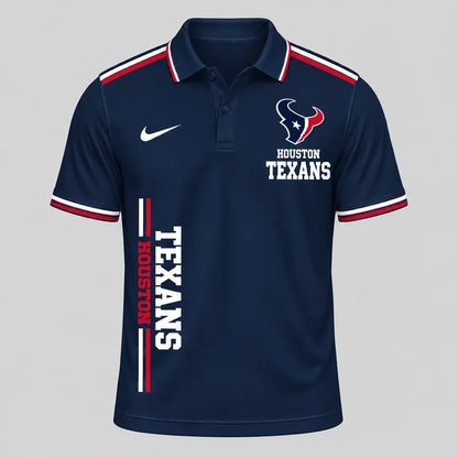 VIRAL EDITION - NEW CUSTOMIZED NFL15 HTT HOUSTON TEXANS T-SHIRT, POLO SHIRT, ZIP POLO SHIRT, SWEATSHIRT, HOODIE & ZIP HOODIE
