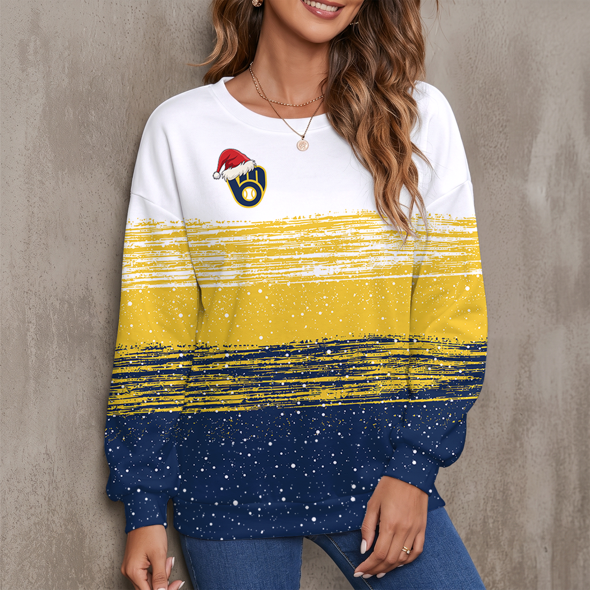 ELITE EDITION - NEW CUSTOMIZED MLB15 MBS MILWAUKEE BREWERS UNISEX SWEATSHIRT, HOODIE & ZIP HOODIE