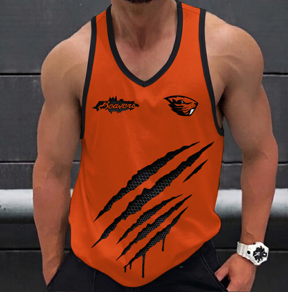 SPECIAL EDITION - NEW CUSTOMIZED NCAA CWS15 OGB OREGON STATE BEAVERS UNISEX TANK TOP