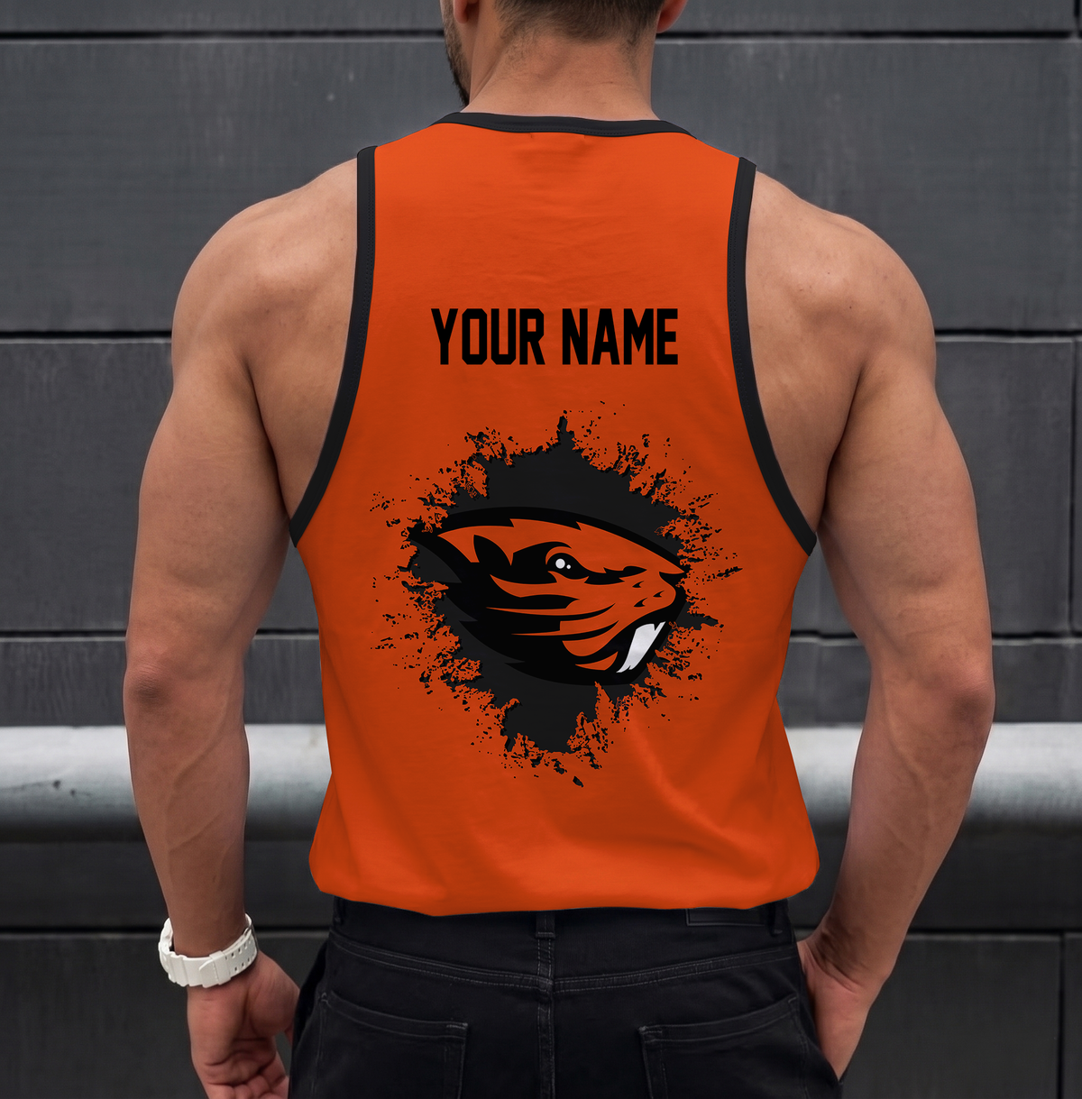 SPECIAL EDITION - NEW CUSTOMIZED NCAA CWS15 OGB OREGON STATE BEAVERS UNISEX TANK TOP