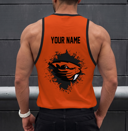 SPECIAL EDITION - NEW CUSTOMIZED NCAA CWS15 OGB OREGON STATE BEAVERS UNISEX TANK TOP