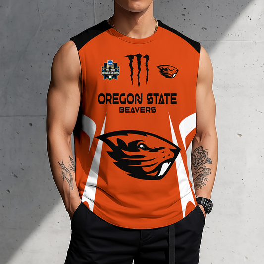 ACTIVE OFFER - NEW CUSTOMIZED | NCAA CWS15 OGB OG BEAVERS MEN'S GYM SHIRT