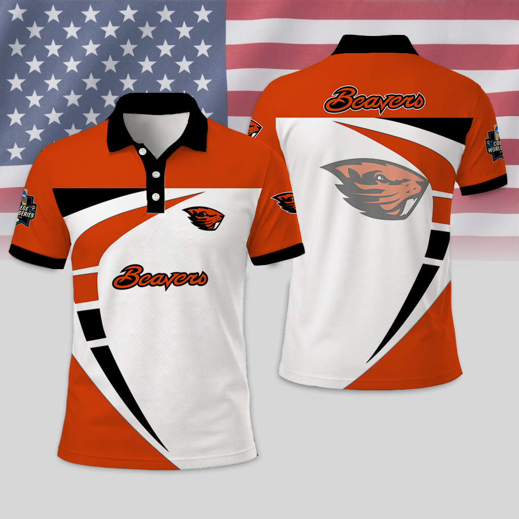 SPECIAL EDITION - NEW CUSTOMIZED NCAA CWS15 OGB OREGON STATE BEAVERS T-SHIRT, POLO SHIRT, ZIP POLO SHIRT, SWEATSHIRT, HOODIE & ZIP HOODIE