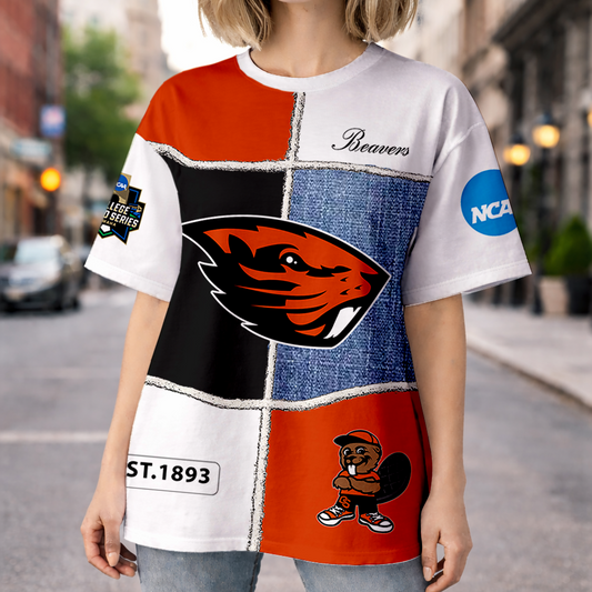 LIMITED DROP - NEW CUSTOMIZED | NCAA CWS15 OGB OG BEAVERS HOODIE, T-SHIRTS, ZIP HOODIE, SWEATSHIRTS & POLO SHIRT