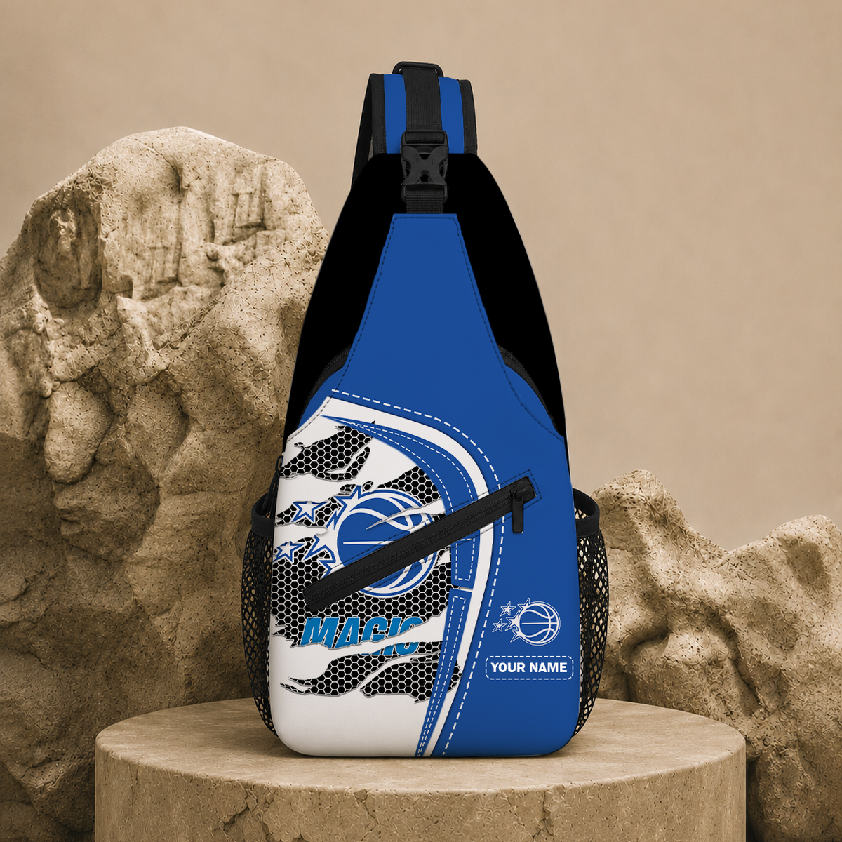 FINAL SALE - NEW CUSTOMIZED NBA15 OMA ORLANDO MAGIC SLING BAG