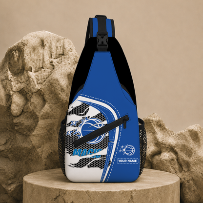 FINAL SALE - NEW CUSTOMIZED NBA15 OMA ORLANDO MAGIC SLING BAG