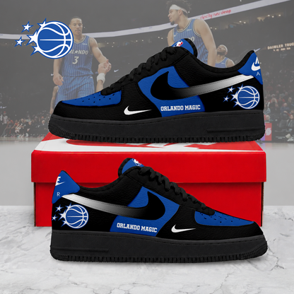 FINAL SALE - NEW CUSTOMIZED NBA15 OMA ORLANDO MAGIC AF1 SNEAKERS