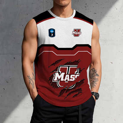 LIMITED EDITION - NEW CUSTOMIZED NCAA CFH15 UMM UMASS MINUTEWOMEN MEN'S GYM SHIRT