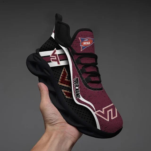 HOT DEAL - NEW CUSTOMIZED NCAA FBS15 VTH VIRGINIA TECH HOKIES CLUNKY SNEAKERS