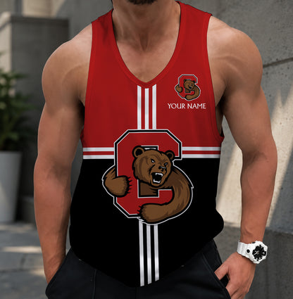 EXCLUSIVE EDITION - NEW CUSTOMIZED NCAA MFF16 CBR CORNELL BIG RED UNISEX TANK TOP