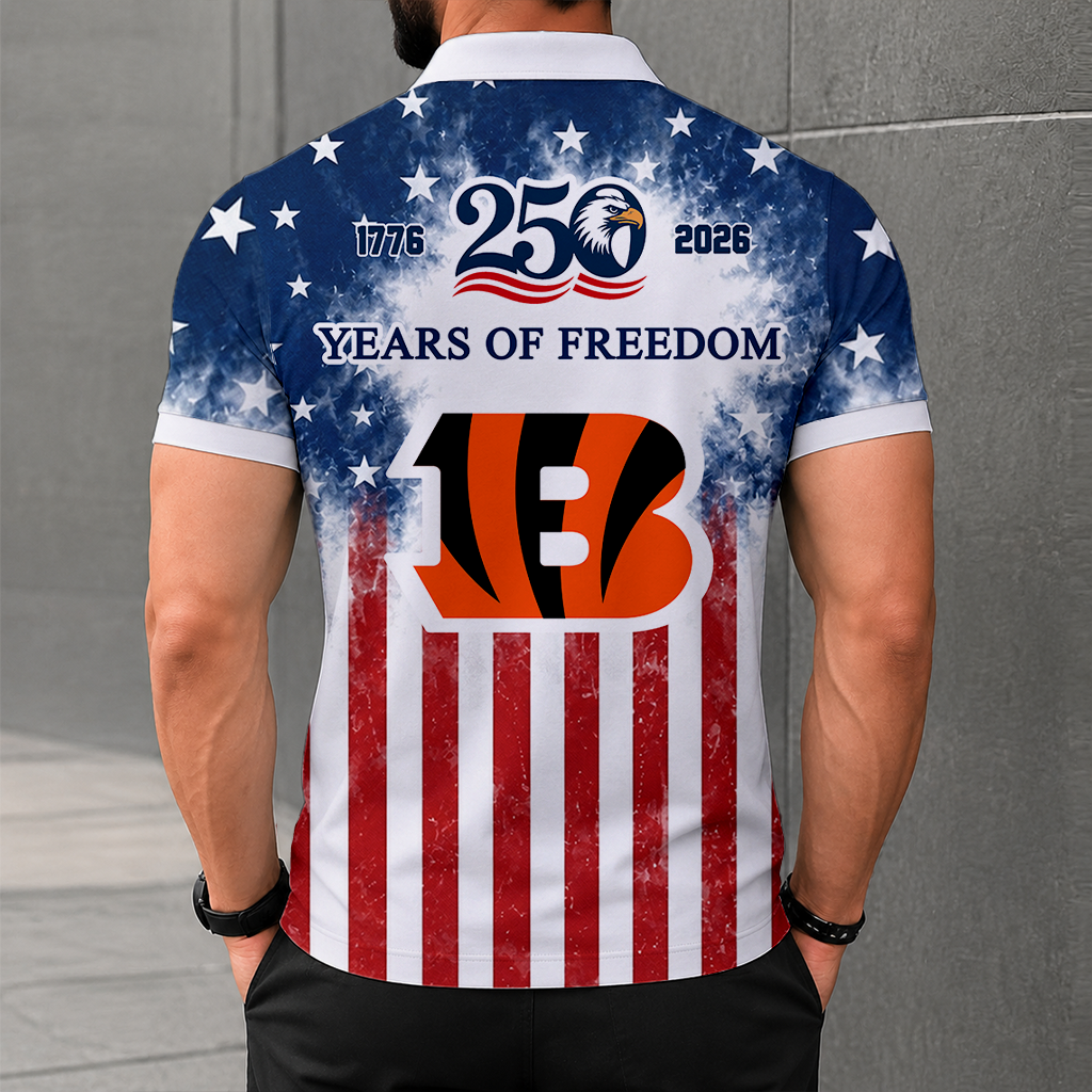 MEGA SALE - NEW CUSTOMIZED NFL16 CCB CINCINNATI BENGALS POLO SHIRT, ZIP POLO SHIRT & T-SHIRTS