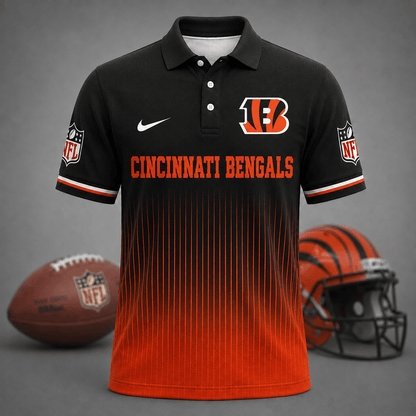 FINAL SALE - NEW CUSTOMIZED NFL16 CCB CINCINNATI BENGALS T-SHIRT, POLO SHIRT, ZIP POLO SHIRT, SWEATSHIRT, HOODIE & ZIP HOODIE