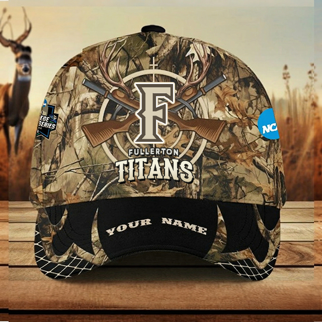 LIMITED EDITION - NEW CUSTOMIZED CWS NCAA16 CFT CS FULLERTON TITANS CLASSIC CAP