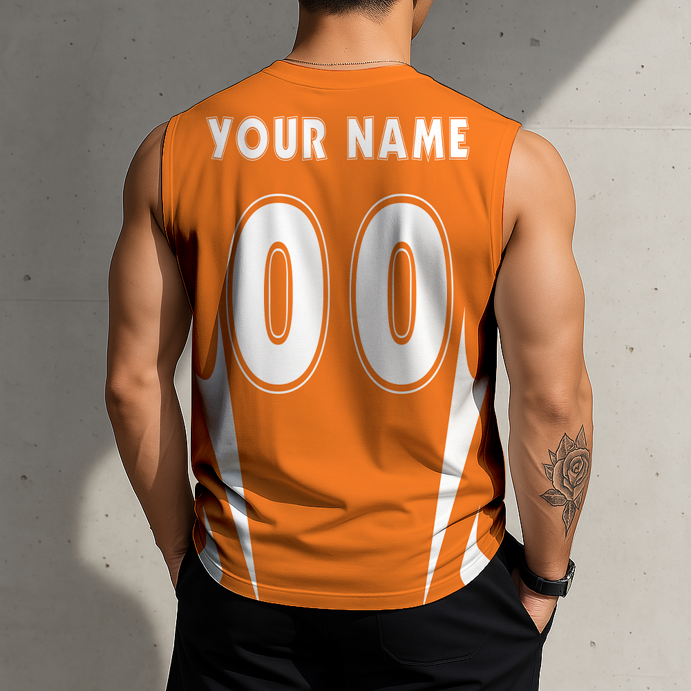 ACTIVE OFFER - NEW CUSTOMIZED | NCAA CWS16 CFT CS FULLERTON TITANS MEN'S GYM SHIRT