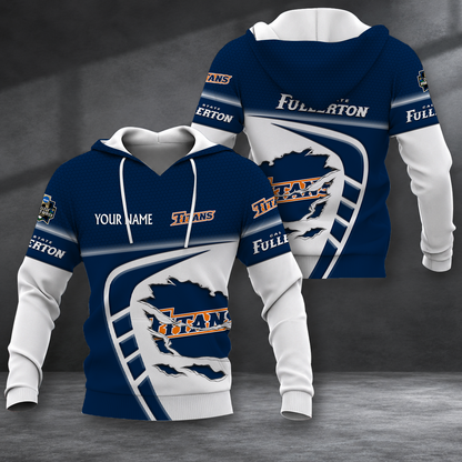 SPECIAL EDITION - NEW CUSTOMIZED NCAA CWS16 CFT CAL STATE FULLERTON TITANS T-SHIRT, POLO SHIRT, ZIP POLO SHIRT, SWEATSHIRT, HOODIE & ZIP HOODIE