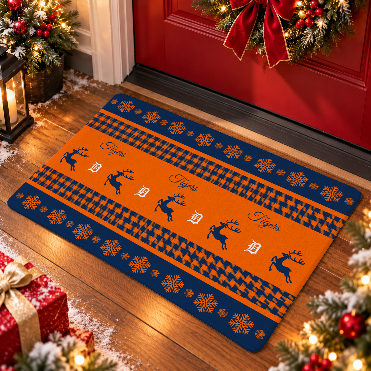 VIRAL EDITION - NEW CUSTOMIZED MLB16 DTS DETROIT TIGERS WATER-ABSORBENT FLOOR MAT