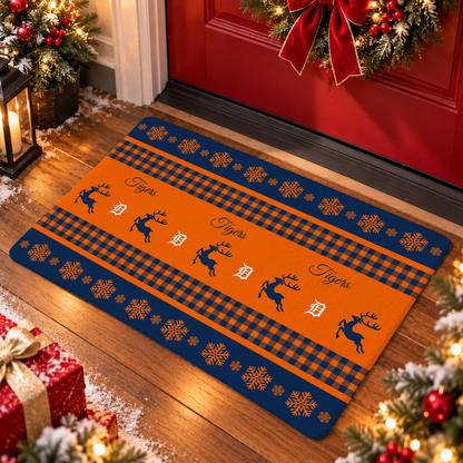 VIRAL EDITION - NEW CUSTOMIZED MLB16 DTS DETROIT TIGERS WATER-ABSORBENT FLOOR MAT