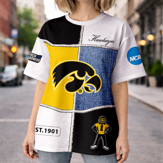 VIRAL EDITION - NEW CUSTOMIZED NCAA MAM16 IWH IW HAWKEYES HOODIE, T-SHIRTS, ZIP HOODIE, SWEATSHIRTS & POLO SHIRT