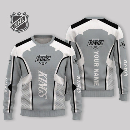 LIMITED EDITION - NEW CUSTOMIZED NHL16 LAK LOS ANGELES KINGS UGLY SWEATER
