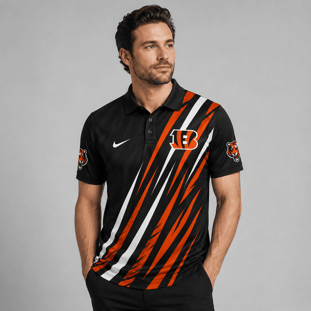 EXCLUSIVE EDITION - NEW CUSTOMIZED NFL16 CCB CINCINNATI BENGALS T-SHIRT, POLO SHIRT, ZIP POLO SHIRT, SWEATSHIRT, HOODIE & ZIP HOODIE