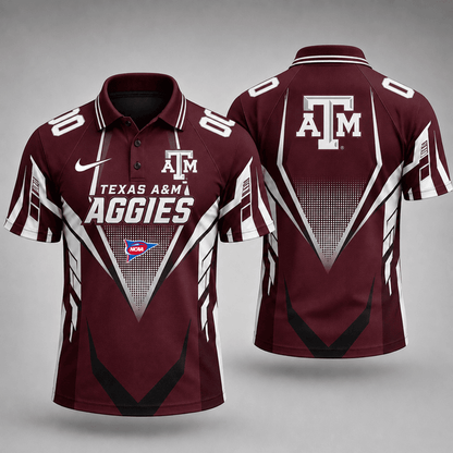 VIRAL EDITION - NEW CUSTOMIZED NCAA FBS16 TAA TEXAS A&M AGGIES POLO SHIRT, ZIP POLO SHIRT, HOODIE, ZIP HOODIE, T-SHIRT & SWEATSHIRT