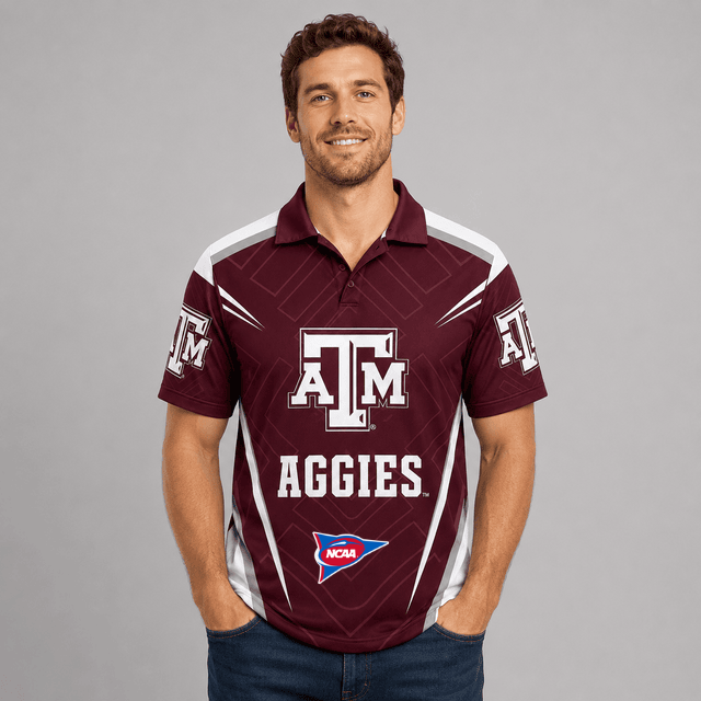 ELITE EDITION - NEW CUSTOMIZED NCAA FBS16 TAA TEXAS A&M AGGIES POLO SHIRT, ZIP POLO SHIRT, HOODIE, ZIP HOODIE, T-SHIRT & SWEATSHIRT