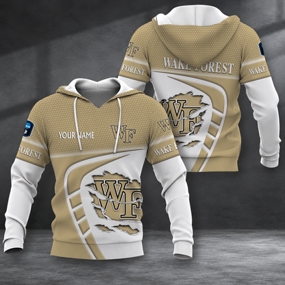 ELITE EDITION - NEW CUSTOMIZED NCAA CFH16 WFD WAKE FOREST DEMON DEACONS HOODIE, ZIP HOODIE, T-SHIRT, POLO SHIRT, ZIP POLO SHIRT & SWEATSHIRT