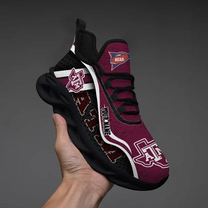 HOT DEAL - NEW CUSTOMIZED NCAA FBS16 TAA TEXAS A&M AGGIES CLUNKY SNEAKERS
