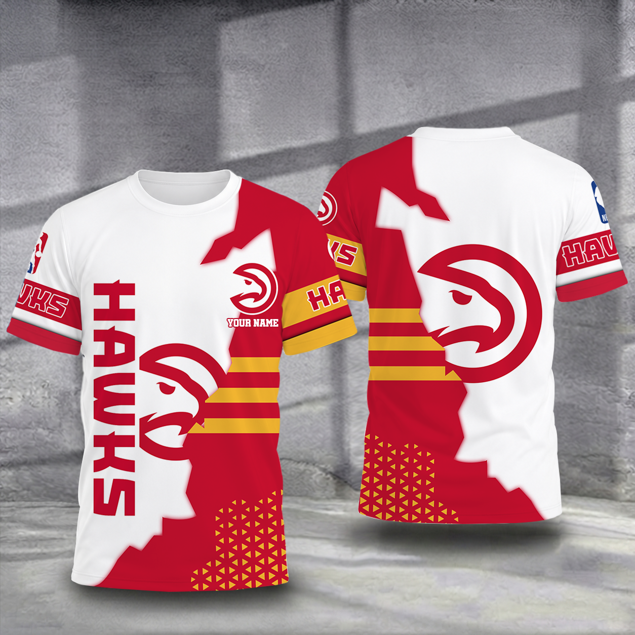 FINAL SALE - NEW CUSTOMIZED NBA17 AHA ATLANTA HAWKS T-SHIRT, POLO SHIRT, ZIP POLO SHIRT, SWEATSHIRT, HOODIE & ZIP HOODIE