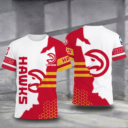 FINAL SALE - NEW CUSTOMIZED NBA17 AHA ATLANTA HAWKS T-SHIRT, POLO SHIRT, ZIP POLO SHIRT, SWEATSHIRT, HOODIE & ZIP HOODIE