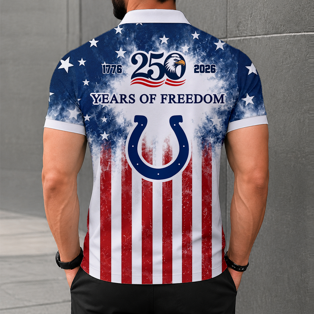 MEGA SALE - NEW CUSTOMIZED NFL17 IDC INDIANAPOLIS COLTS POLO SHIRT, ZIP POLO SHIRT & T-SHIRTS